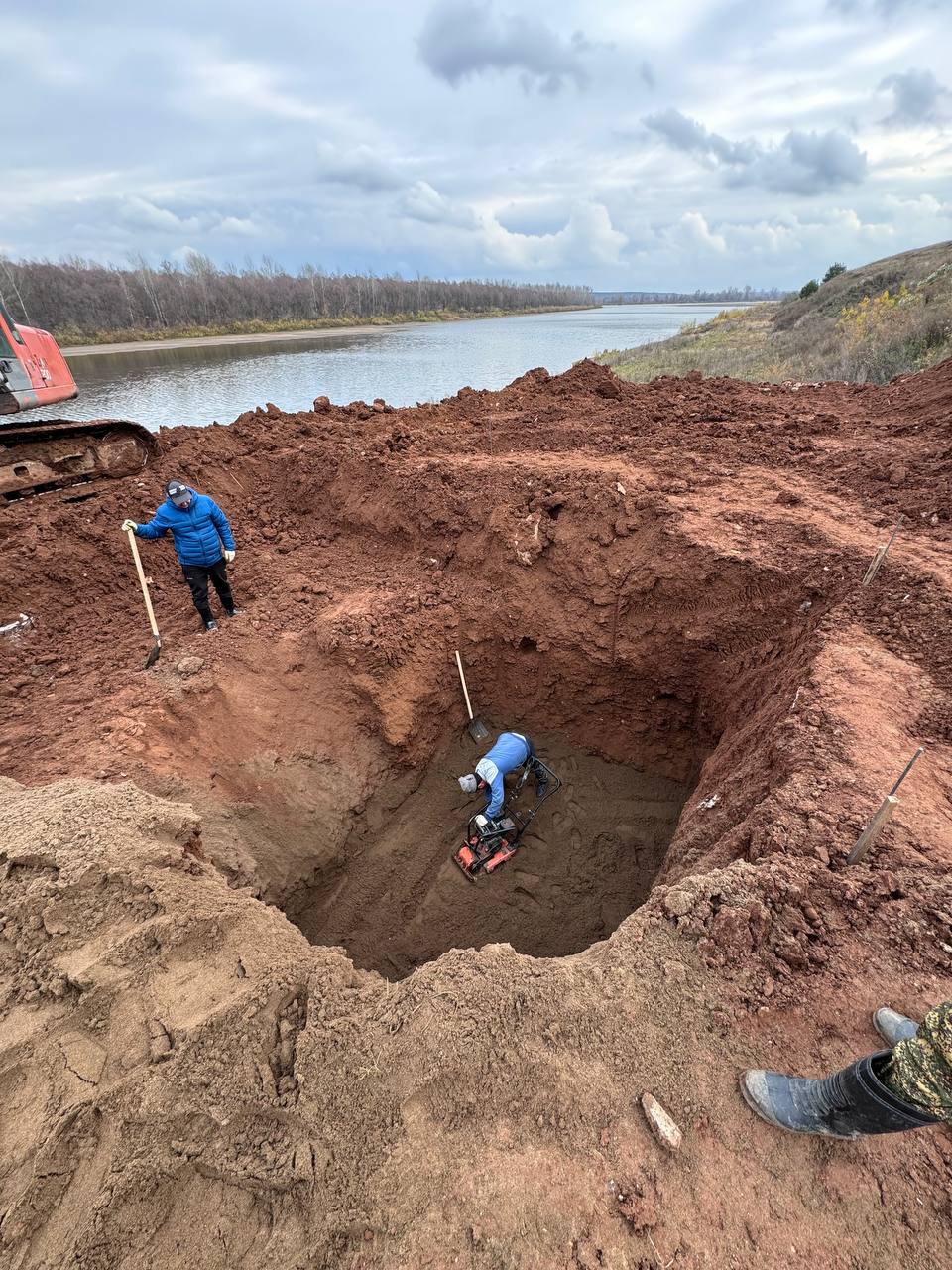 Начинаем монтаж фундамента под насосную станцию - изображение 2