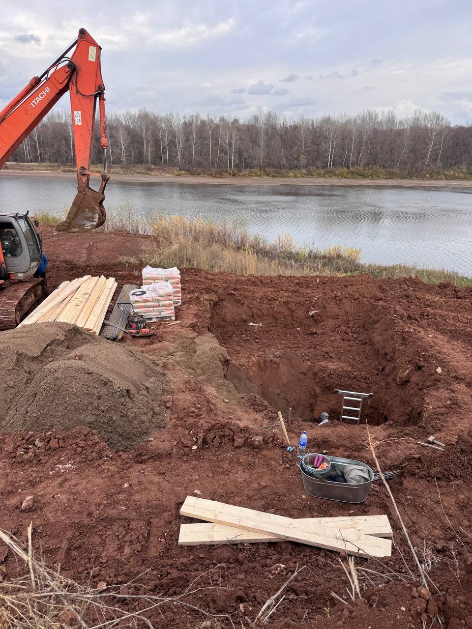 Начинаем монтаж фундамента под насосную станцию - изображение 5