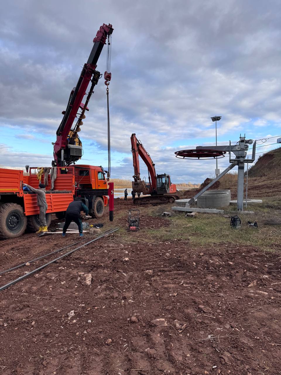 Начинаем монтаж фундамента под насосную станцию - изображение 8